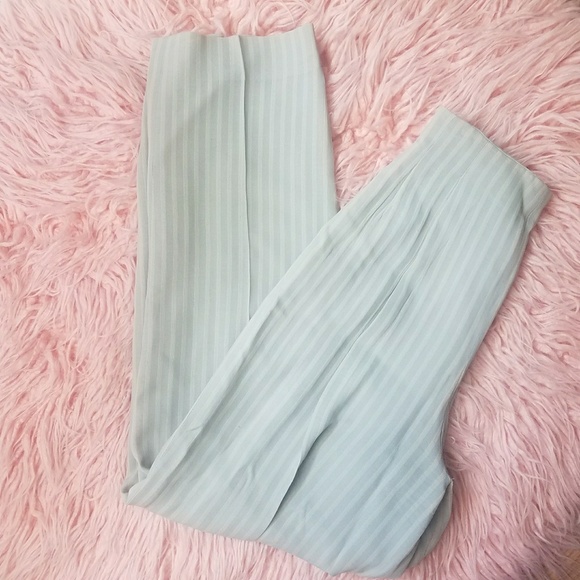 High waisted Emanuel Ungaro pinstripe trouser - Picture 2 of 8